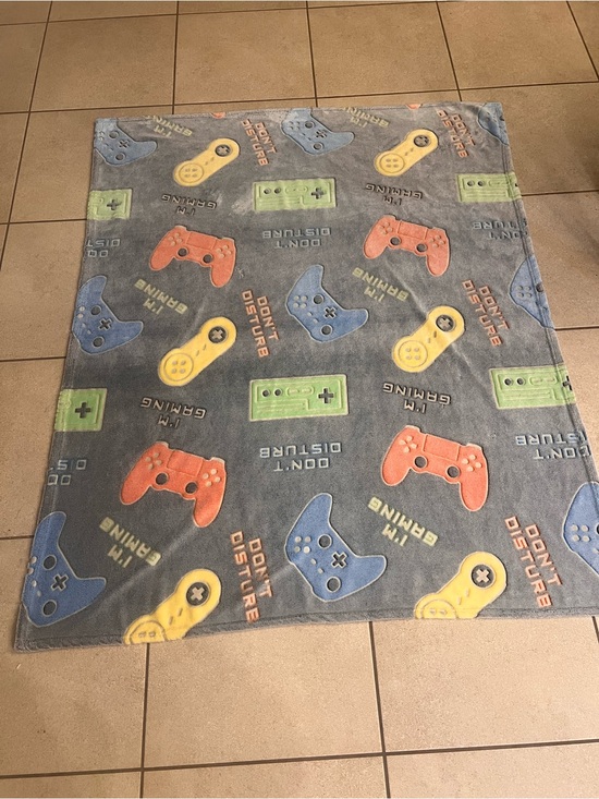 Other - Plush Gaming Controller Print Throw Blanket 50”x60”